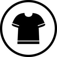 T Shirt with Lines Vector Icon