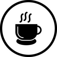 icono de vector de café caliente