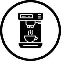 café máquina yo vector icono