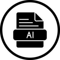 icono de vector de ai