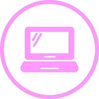 icono de vector de laptop