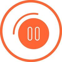 Pause Button Vector Icon