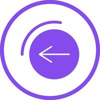 Back Button Vector Icon