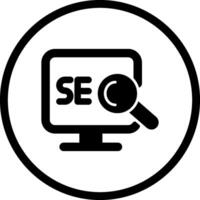 Search Engine Optimization Vector Icon