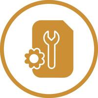 Document Setting Vector Icon