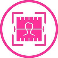 Face Scan Vector Icon