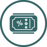 Sale Ticket Vector Icon