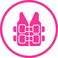 Bullet Proof Vest Vector Icon