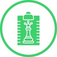 Clipboard Chess Vector Icon