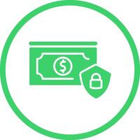 Secure Money Vector Icon