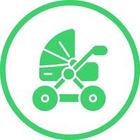 Stroller Vector Icon