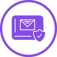 Mail Protection Vector Icon