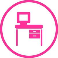 Desk Vector Icon