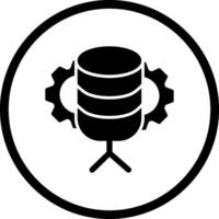 Database Management Vector Icon