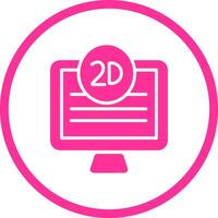 2D Quality Screen Vector Icon