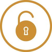 Open Lock I Vector Icon