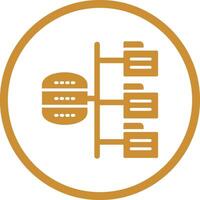 Data Structure Vector Icon