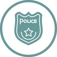 Police Badge I Vector Icon