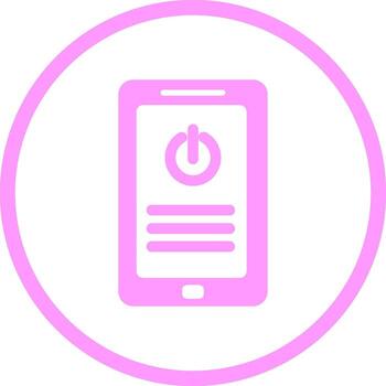 Shutdown Button Vector Icon