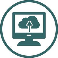 Cloud Backup Vector Icon