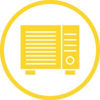 AC Window Unit Vector Icon