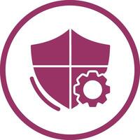 Shield Settings Vector Icon