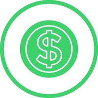 Dollar Symbol Vector Icon