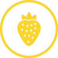 Strawberry Vector Icon