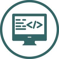 Coding Vector Icon