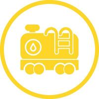 Tank Wagon Vector Icon