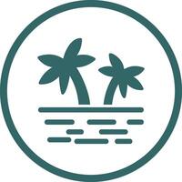 Island Vector Icon