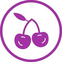 Cherries Vector Icon