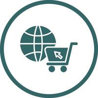 E commerce Online Store Vector Icon