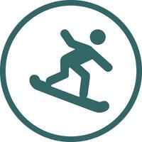 Snowboard Vector Icon