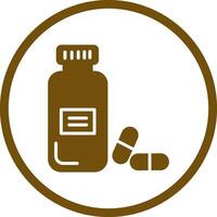 Bottle Capsule Vector Icon