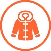 icono de vector de ropa de invierno