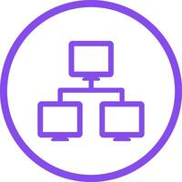 Computer Networks Vector Icon