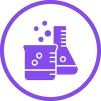 Beaker Vector Icon