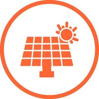 Solar Panel Vector Icon