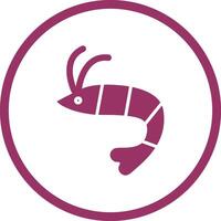 Shrimp Vector Icon