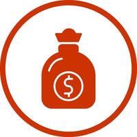 Money Bag Vector Icon