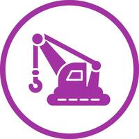 grua yo vector icono