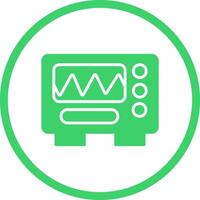 Oscilloscope Vector Icon