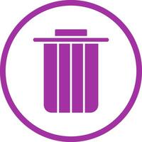 Dustbin Vector Icon