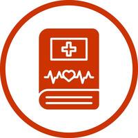 Medical Book Vector Icon