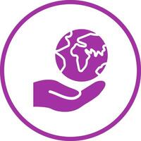 Globe Earth Vector Icon