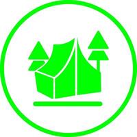 Camp Vector Icon