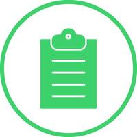 Clipboard Vector Icon