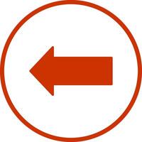 Left Vector Icon
