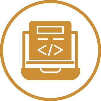 Coding Vector Icon